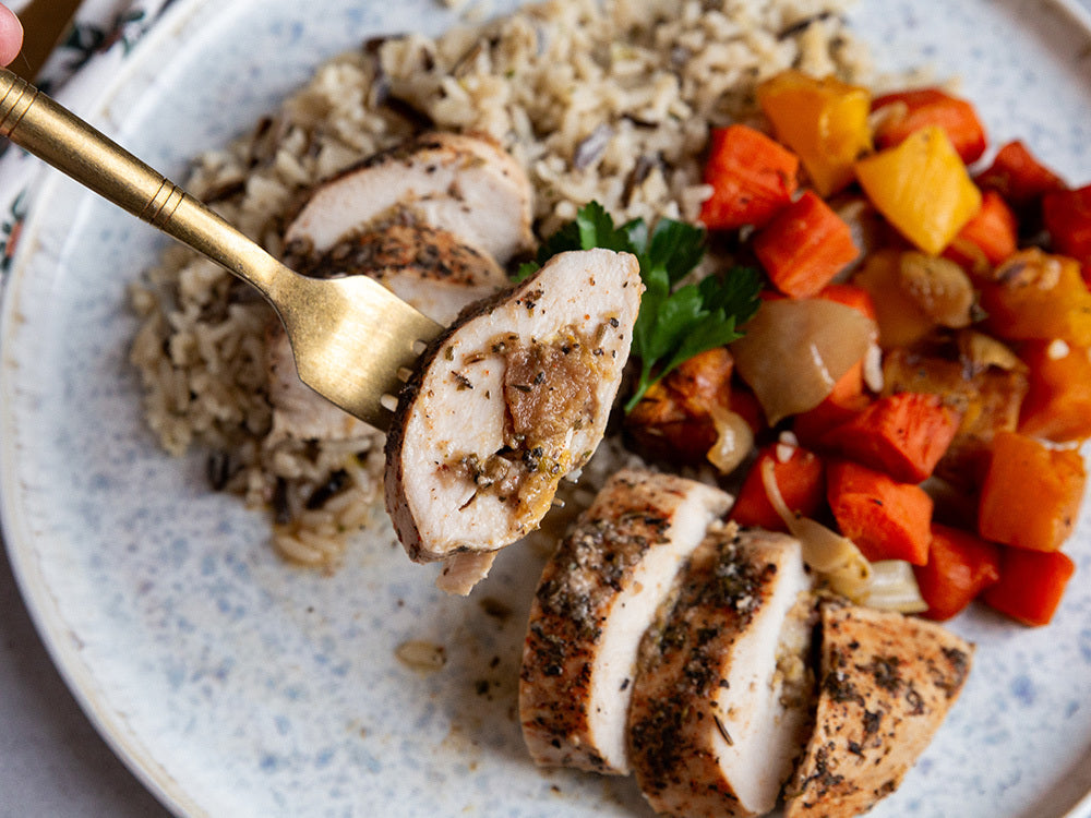 Maple Roasted Butternut Squash Stuffed Chicken Breast Dinner Kit