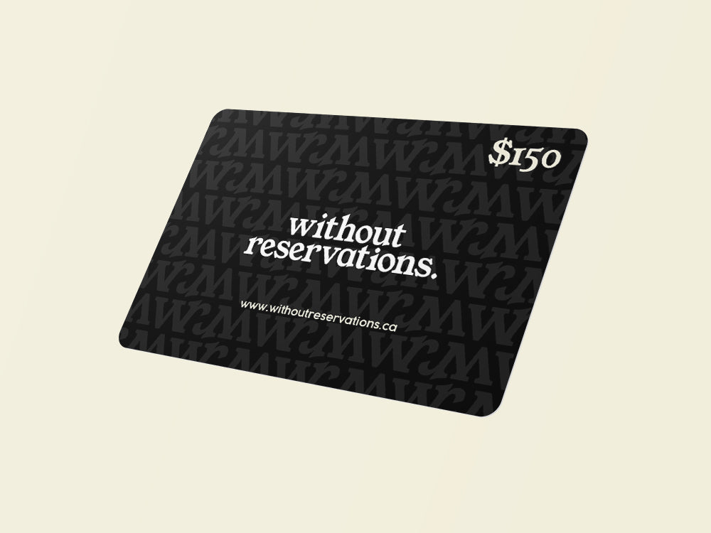 Without Reservations Gift Cards