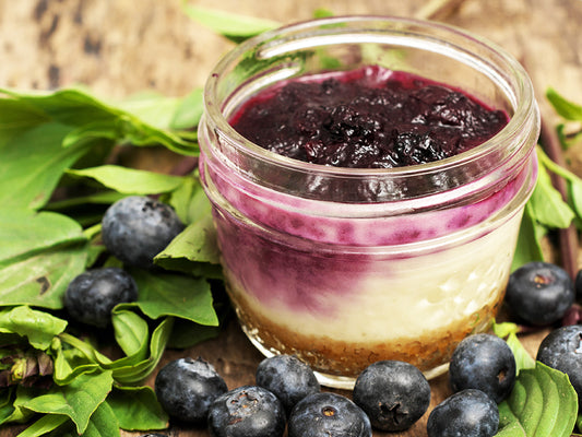 Thai Basil - Blueberry Cheesecake