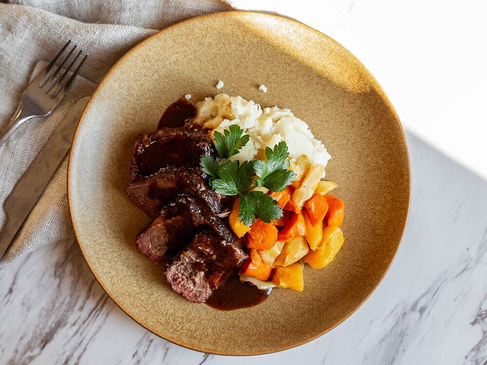Smoked Boneless Beef Short Rib with Collingwood Whisky BBQ Sauce Dinner Kit