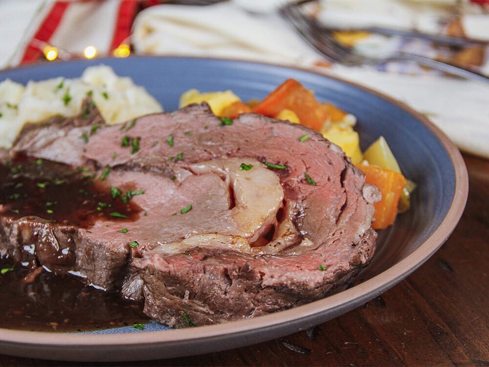 Holiday Prime Rib Roast Beef Dinner for 4-6. (Pre-Order)