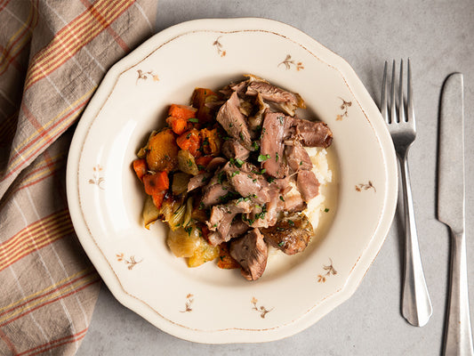 Roasted Onion and Garlic Lamb Shank Dinner Kit