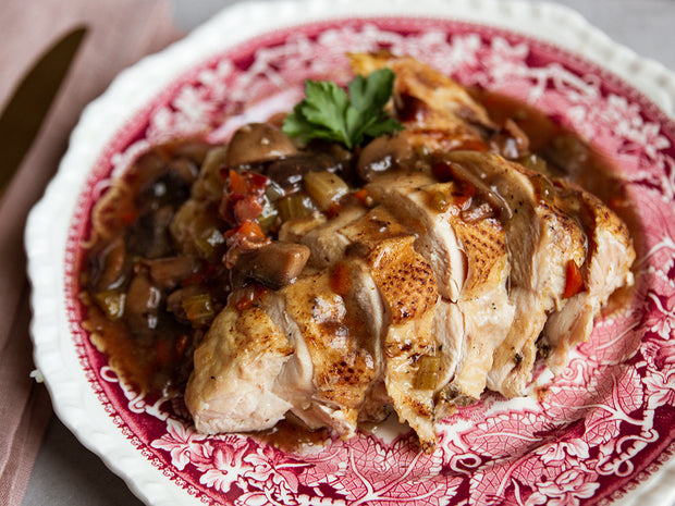 Coq au Vin Dinner Kit for Two (aka Chicken in Red Wine Sauce)