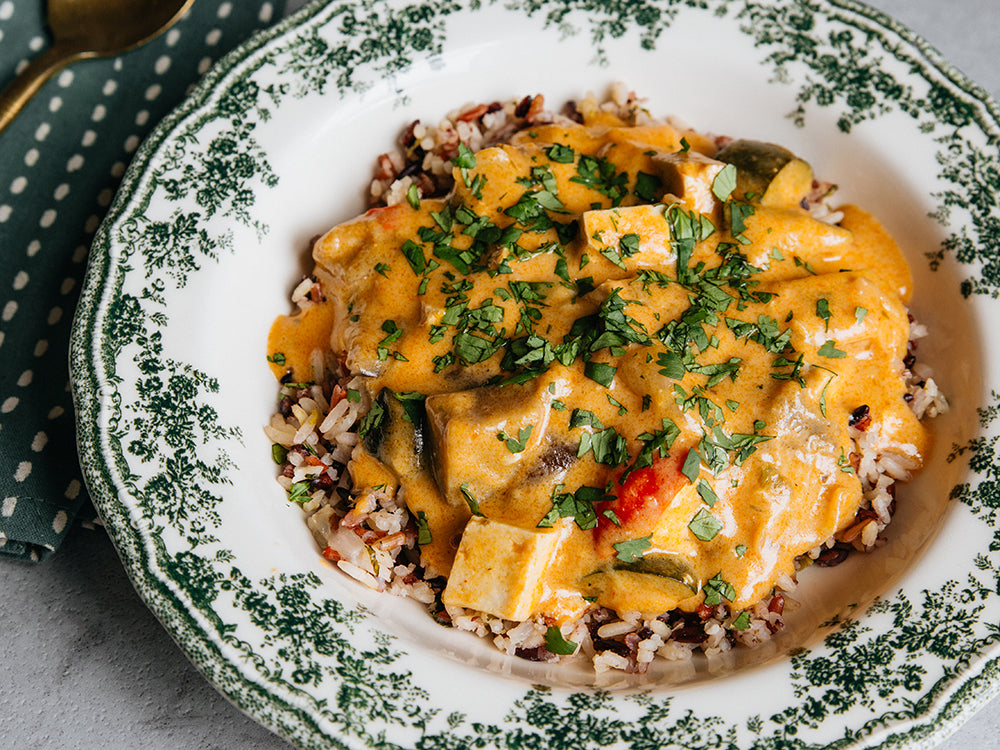 Thai Coconut Vegetable Curry with Red and Black Rice - Kit