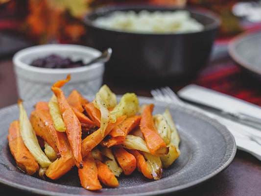 Roasted Heirloom Carrots