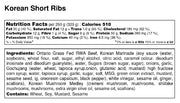 Grilled Korean Boneless Beef Short Ribs