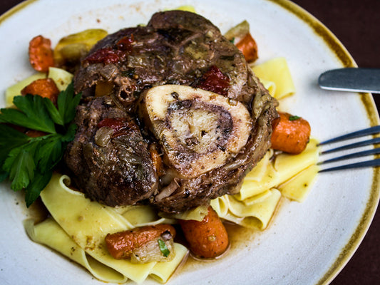 Braised Veal Osso Buco Milanese
